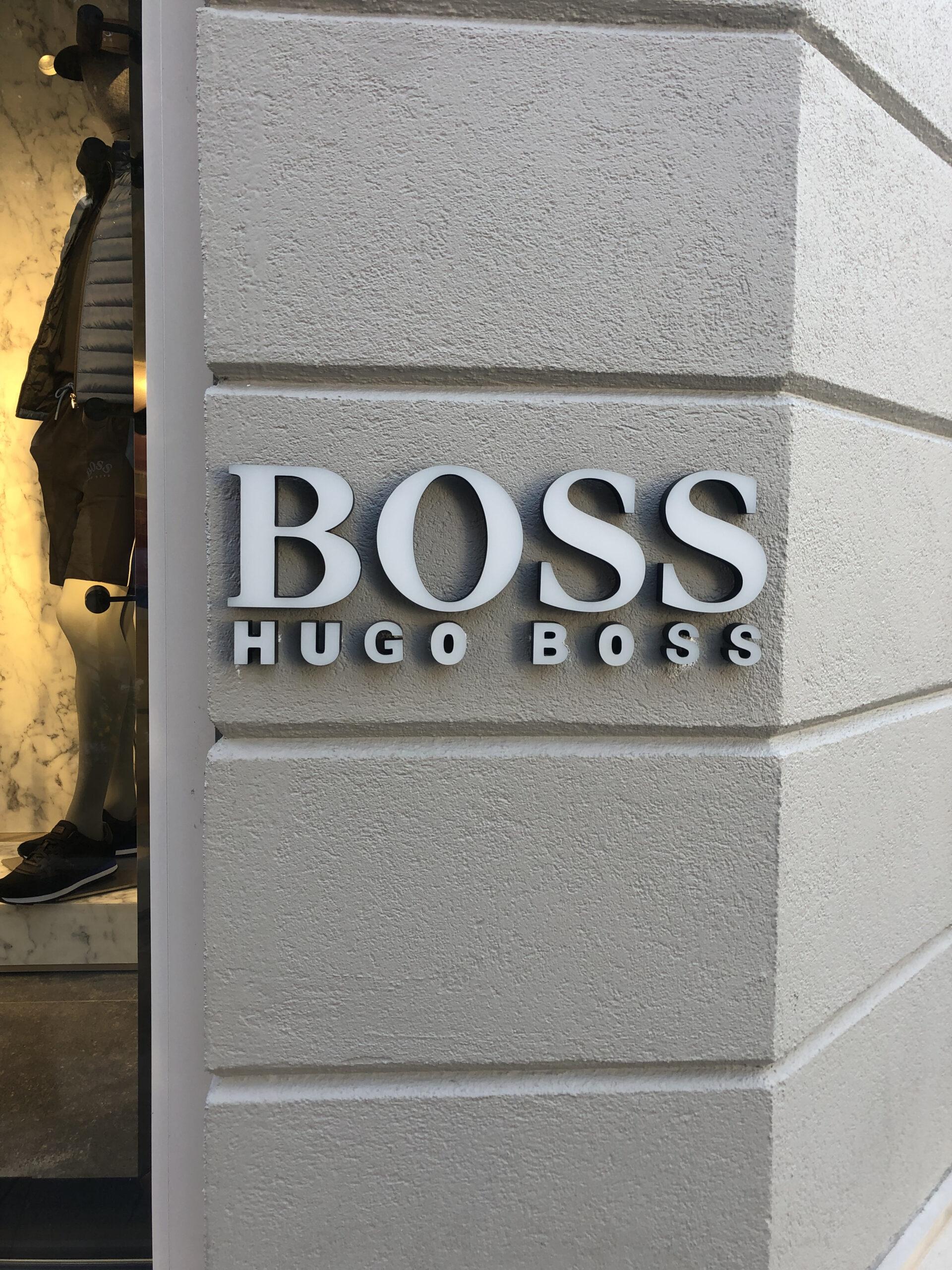 Hugo Boss Einkaufsladen